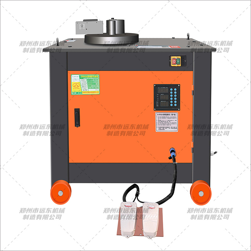 GF45型數控鋼筋彎箍機(圖1) GF45型數控鋼筋彎箍機(圖1)