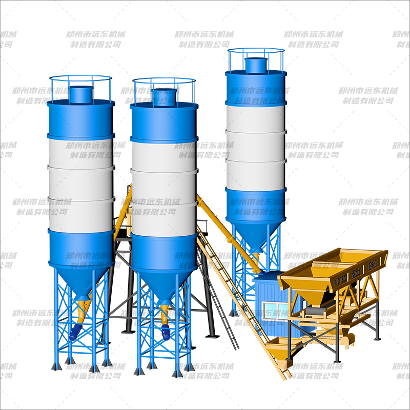 HZS35(750+2倉)混凝土攪拌站(圖5) HZS35(750+2倉)混凝土攪拌站(圖5)