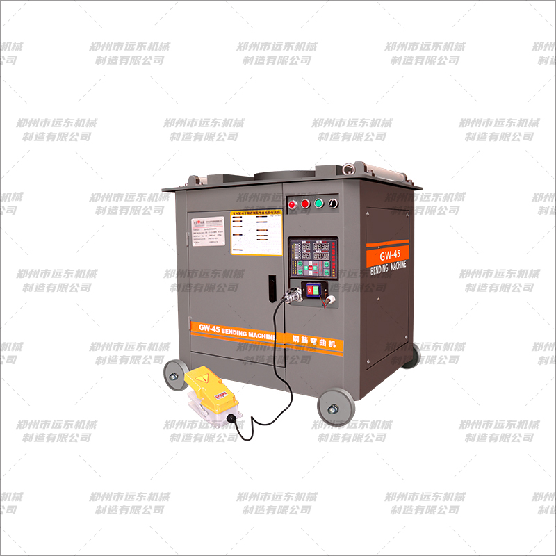 GW45型數控鋼筋彎曲機(圖2) GW45型數控鋼筋彎曲機(圖2)